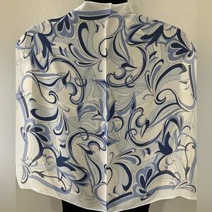 100% silk scarf Moonbat